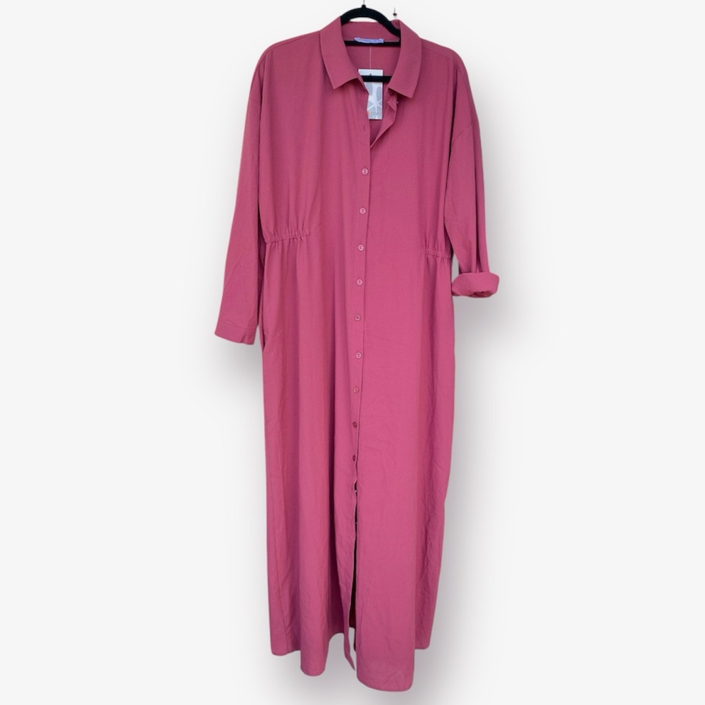 Tavin Button Down Maxi Dress Size 14/XL